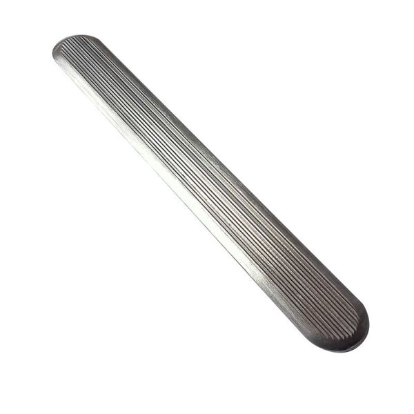 Тактильний індикатор металевий "Смуга" самоклеючий 5х35х280 мм