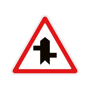 1.23.2 Прилягання другорядної дороги