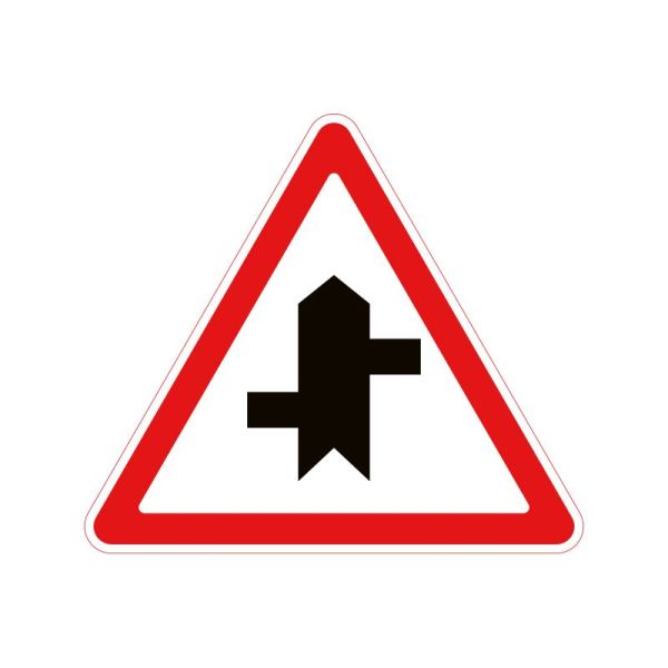 1.23.4 Прилягання другорядної дороги