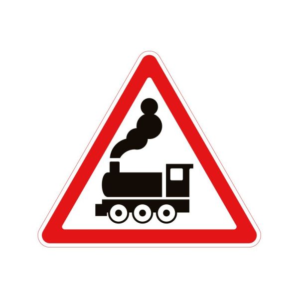 1.28 Залізничний переїзд без шлагбаума