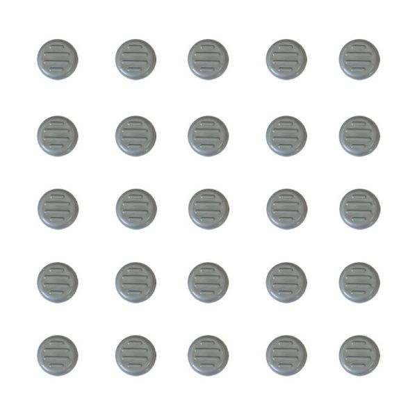 Тактильний індикатор "Конус" самоклеючий Ø25 мм (сірий)