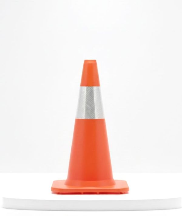 Дорожній гнучкий конус MasteRoad H-30 см | Світловідбиваючий сигнальний конус