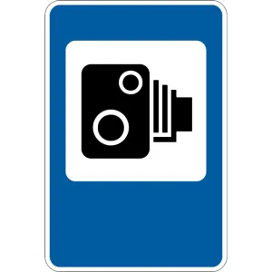 Дорожній Знак 5.76 Автоматична Відеофіксація Порушень Правил Дорожнього Руху