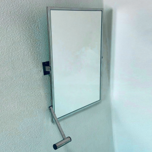 Дзеркало поворотне 500×700 мм – нержавіюча сталь