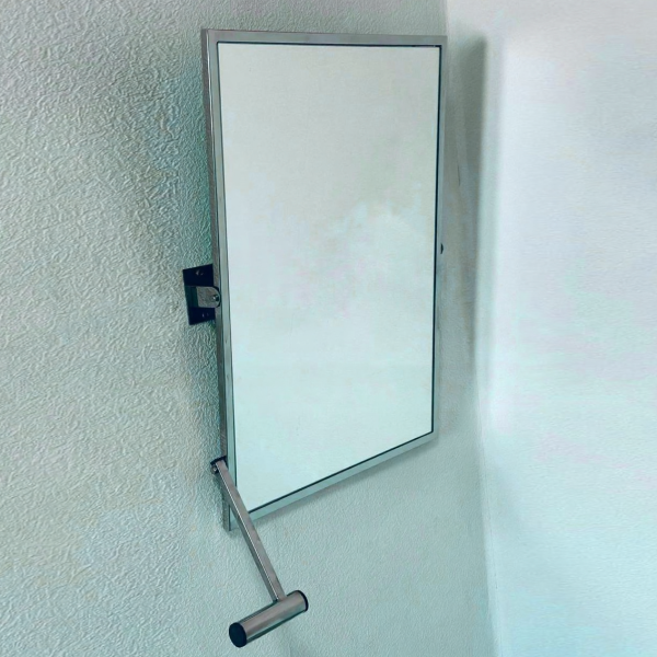 Дзеркало поворотне 500×700 мм – нержавіюча сталь