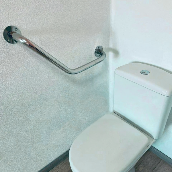 Поручень пристінний кутовий для людей з інвалідністю, ? 32м - 350x350м