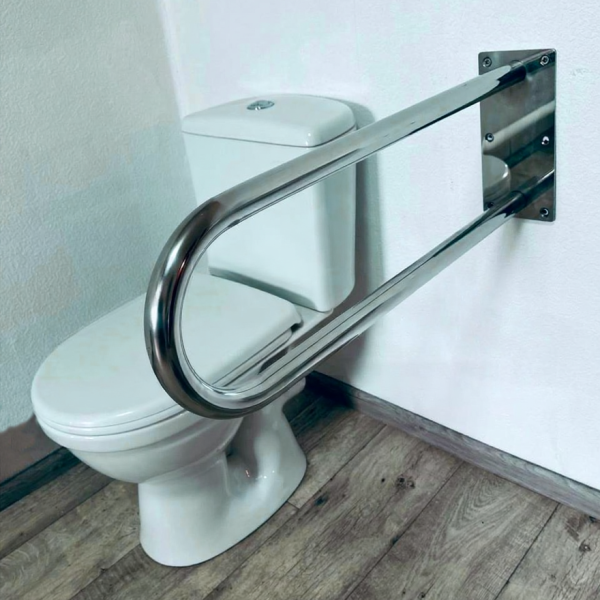 Поручень пристінний невідкидний для людей з інвалідністю, ? 32мм - 700мм