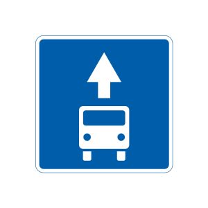 5.11 Смуга для руху маршрутних транспортних засобів