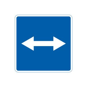 5.15 Виїзд на дорогу з реверсивним рухом