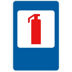 Дорожній Знак 6.4 Вогнегасник