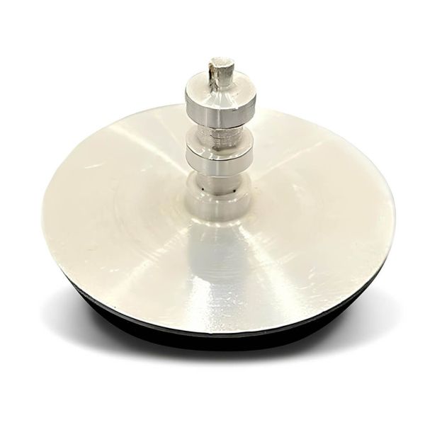 Тактильний індикатор алюмінієвий зі штифтом Ø35 мм — для безпечного переміщення людей з вадами зору