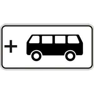 Дорожній Знак 7.28.2 Вид Громадського Транспорту