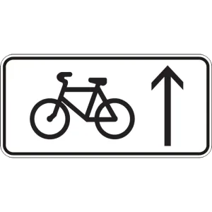 Дорожній Знак 7.29.1 Напрямок Руху Велосипедистів