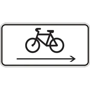 Дорожній Знак 7.29.4 Напрямок Руху Велосипедистів