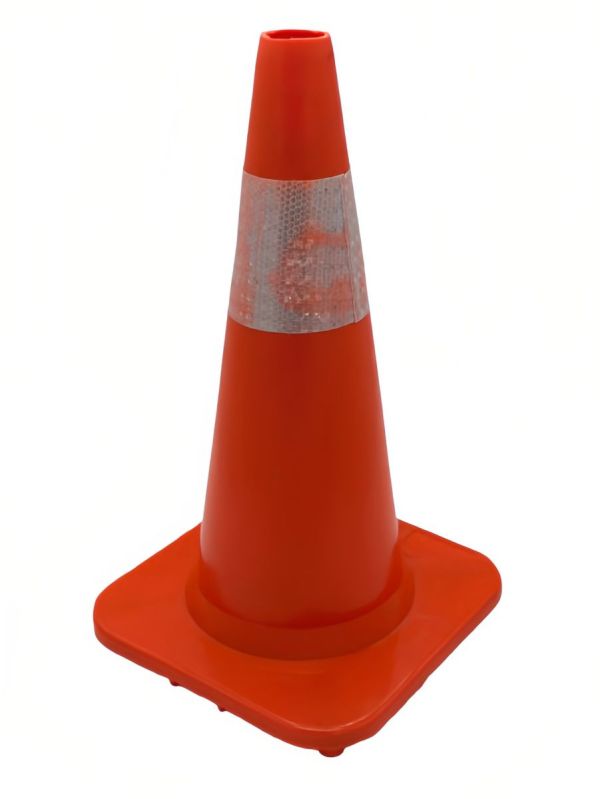 Дорожній гнучкий конус MasteRoad H-30 см | Світловідбиваючий сигнальний конус