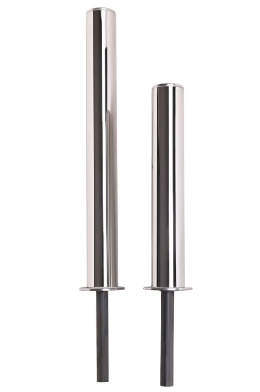 Стовпчик з нержавіючої сталі СНБ800 | Фланцеве кріплення, армований бетоном, виробник MasteRoad