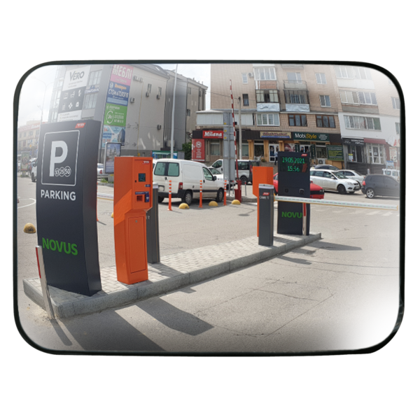 Сферичне прямокутне дзеркало 600 * 800 MasteRoad Чехія 