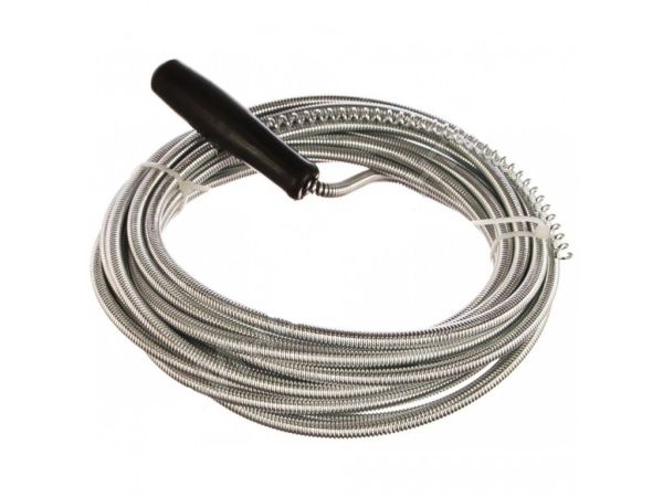 Кабель для очищення труб, Л-5 м, Д 6 мм.