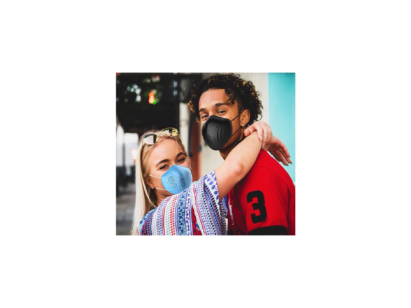 Маска-респіратор зі змінним фільтром - Модель А8 - Чорна