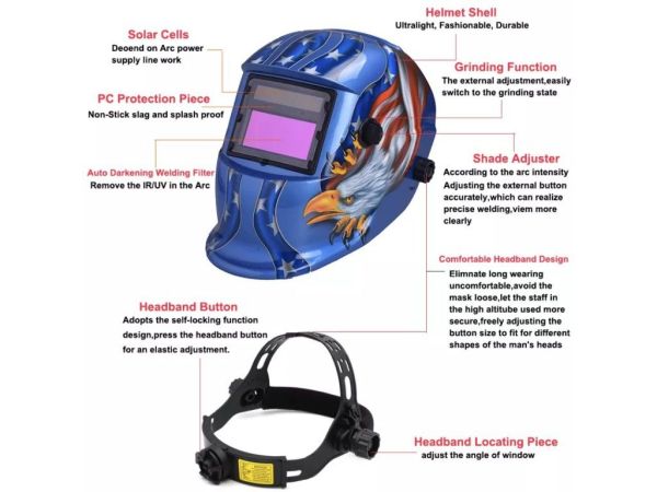Маска зварника ХАМЕЛЕОН АВРОРА А-777 ВАЖКИЙ МЕТАЛ