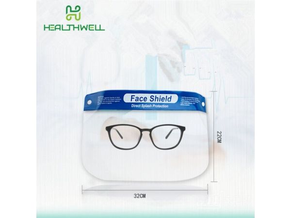 Медичний хірургічний щит Прямий захист від потенційного забруднення ЩИТОК ОБЛИЧЧЯ