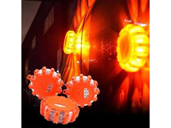 Сигнальна лампа FlashGuard 360 LED – Миготливий лідер для безпеки USB що перезаряджається
