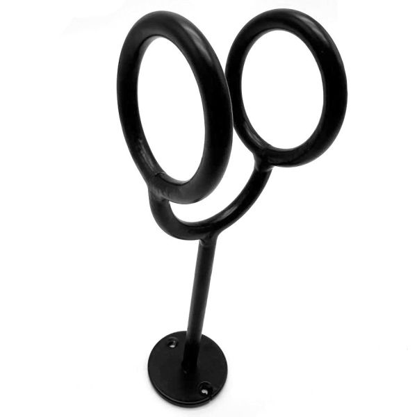 Тримач для милиць 60×200 мм Masteroad | Чорний