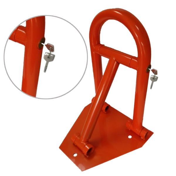 Паркувальний бар'єр напівавтоматичний ПП1 MasteRoad – блокіратор місця, 550 мм, помаранчевий