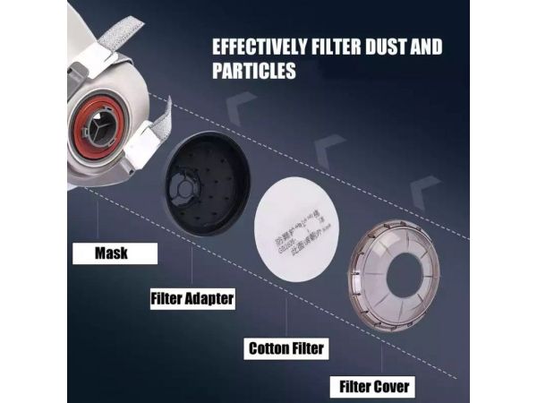 Респіратор самовсмоктувальний (протигаз) FD-412