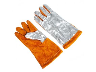 Перчатки алюминизированный огнестойкий сварщика 1500°С