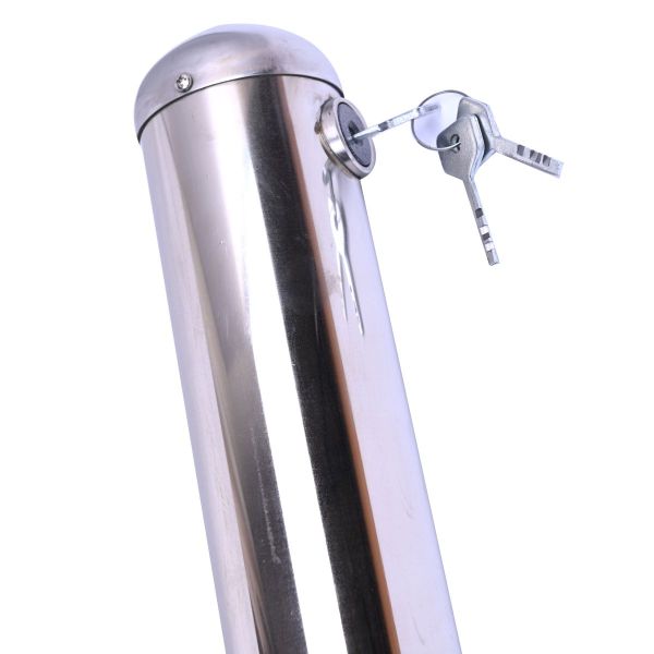 Зйомний стовпчик з нержавіючої сталі СНС750, MasteRoad – для організації дорожнього руху та безпеки