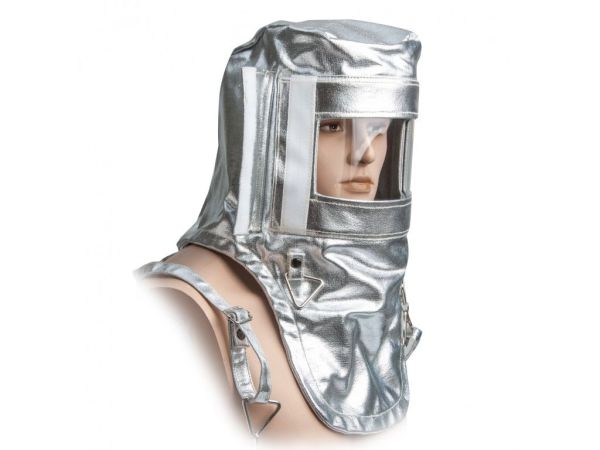 Алюмінізований вогнестійкий шолом зварювальника-металурга | Купити в Україні