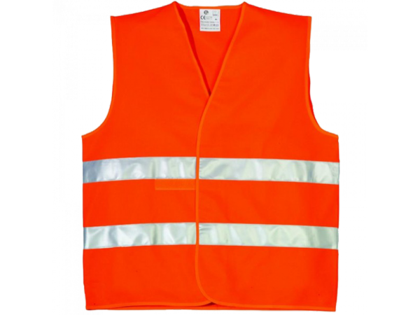 Світловідбиваючий сигнальний жилет Orange (120 г) – максимальна видимість і безпека | Купити в Україні