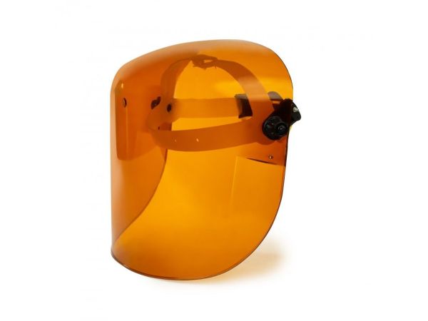 Захисний щиток для обличчя COSMOS (ТОВЩИНА 3,5мм) висотою 31см (тонована)