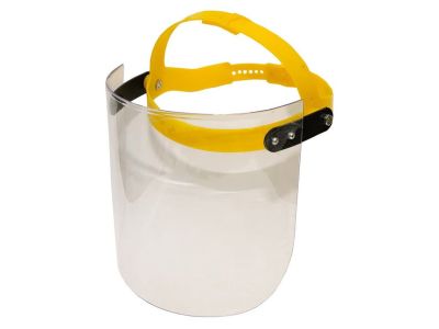 Захисний щиток для обличчя ВИГЛЯДАЄ (ТОВЩИНА 2,5 мм) висотою 21см