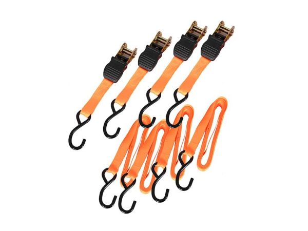 Затягування ремінця 250/500кг 4,5 метра Набір 4шт (багажна краватка) HYMA